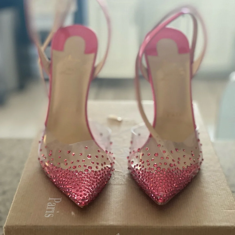 Christian Louboutin Pink Heels - Picture 1 of 5